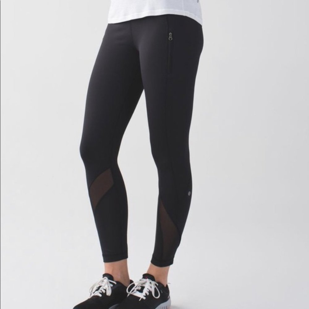 Lululemon Inspire Leggings, Size 2. Color: Black